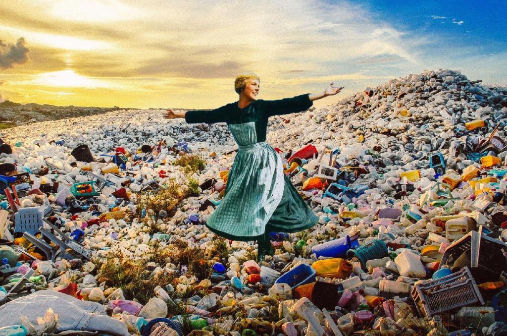 sound of music bottles pollution landfill raymond george dias
